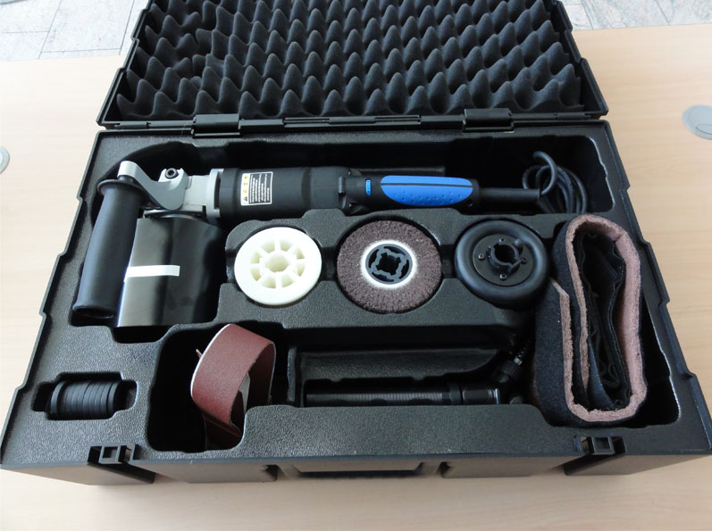 JEPSON Drum Sander 100 + case, accessories and starter pack