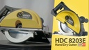 HDC 8203E Cordless Metal Cutting Circular Saw incl. 2 Batteries 18V, 5.5 A / EU, Loading station LiHD, LBS -TCT Saw blade 203/48T in case