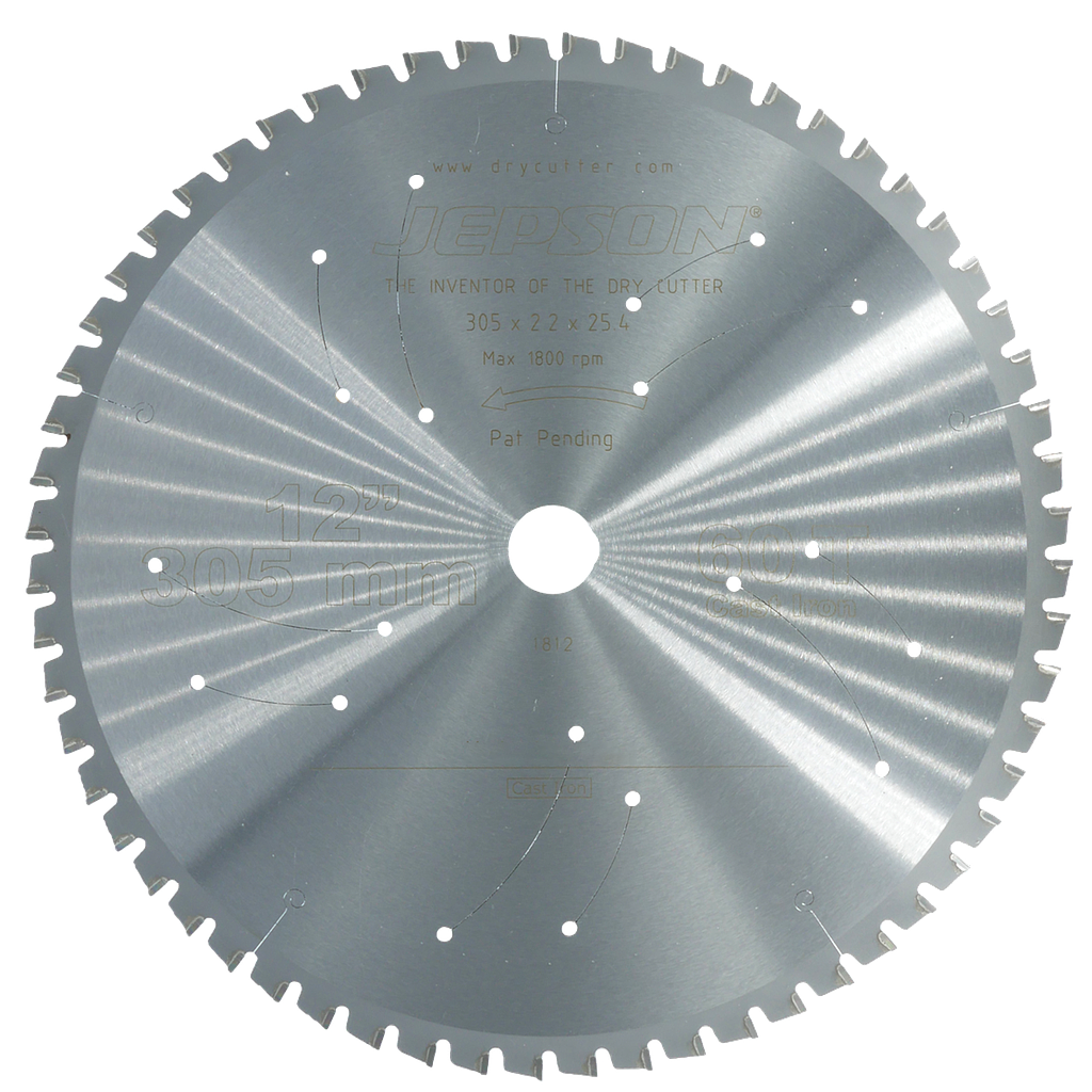 [600535] Drytech® HM-Sägeblatt ø 305 mm / 60Z für Gusseisen