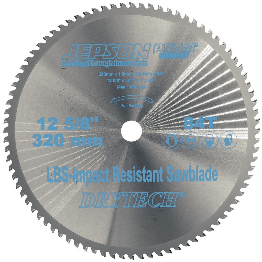 [608276ELBS] Drytech® HM-zaagblad LBS - schokbestendig Ø 320 mm / 84T voor staal - dun