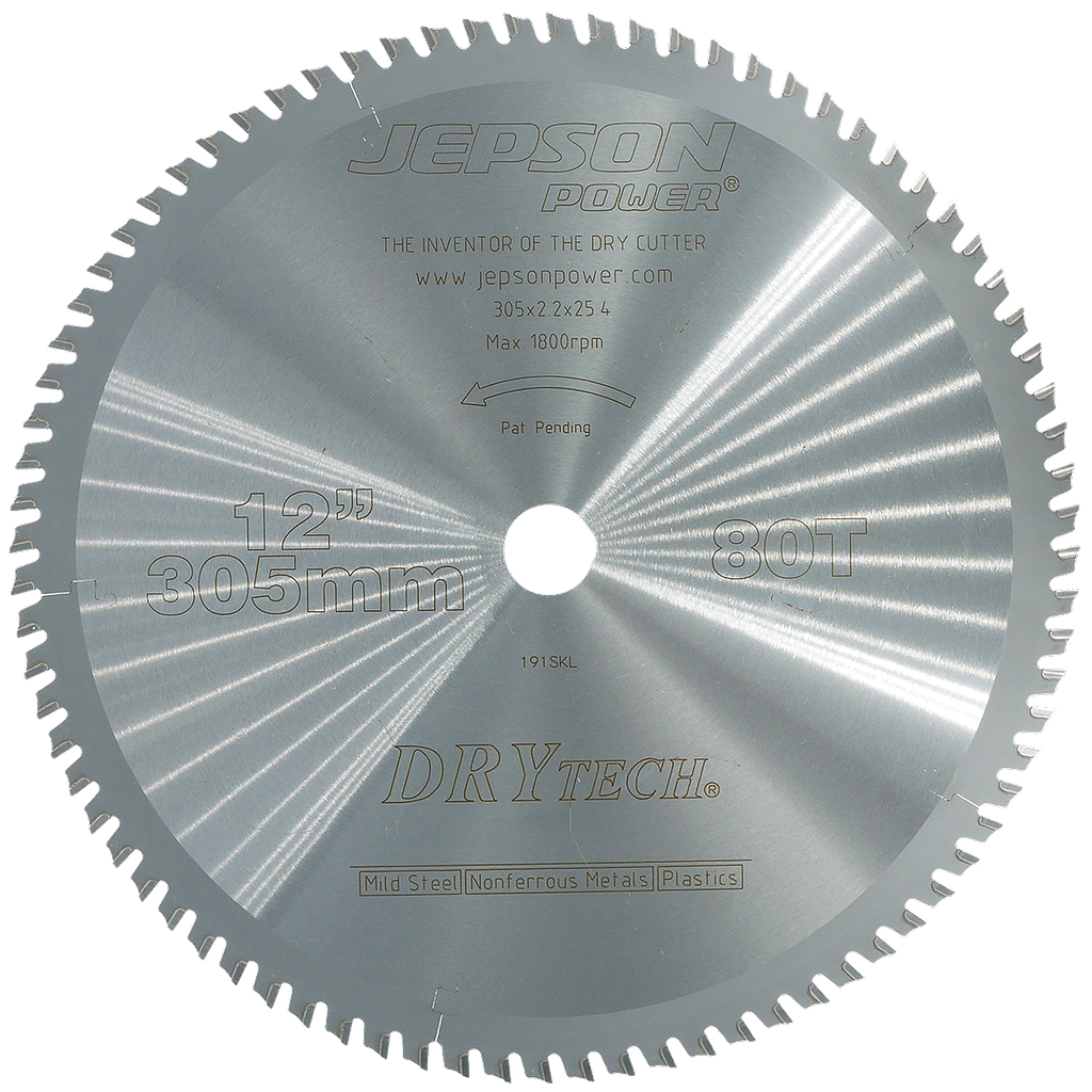 [600540] Drytech® HM-zaagblad  Ø 305 mm / 80T voor staal-dun