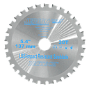 [72213730] Hoja de sierra con punta de carburo Drytech® de 5 3/8'' LBS resistente a impactos ø 137 mm / 30T para acero (pared delgada)