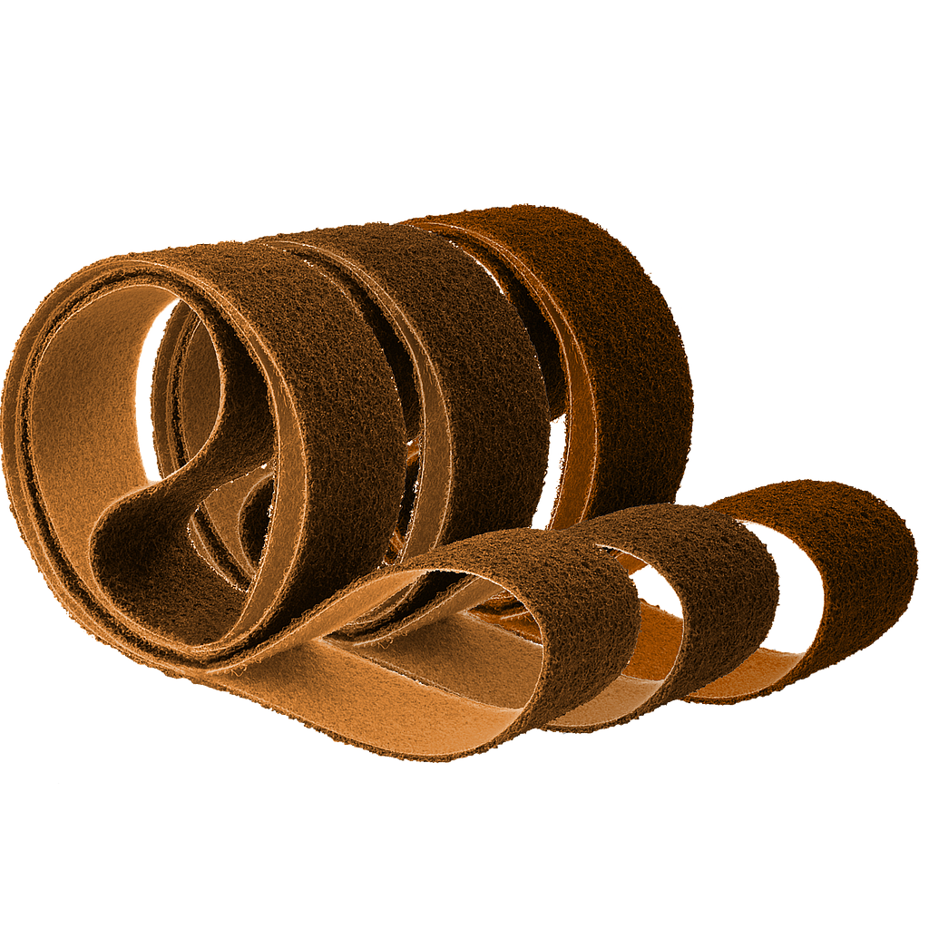 Bandas de acondicionamiento de superficies X-Flex marrón 40x760 mm grueso (20 uds)
