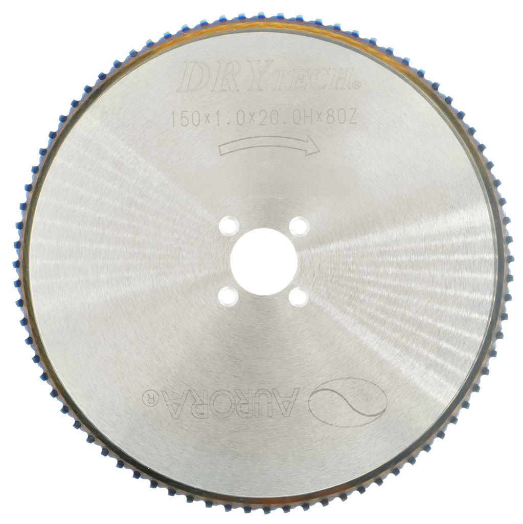 [DTP15080] DRYTECH® LAME DE SCIE A PASTILLES CARBURÉES 150 x 1.0 x 25.4H x 80D pour plastiques renforcés de fibres de carbone avec une épaisseur < 10mm