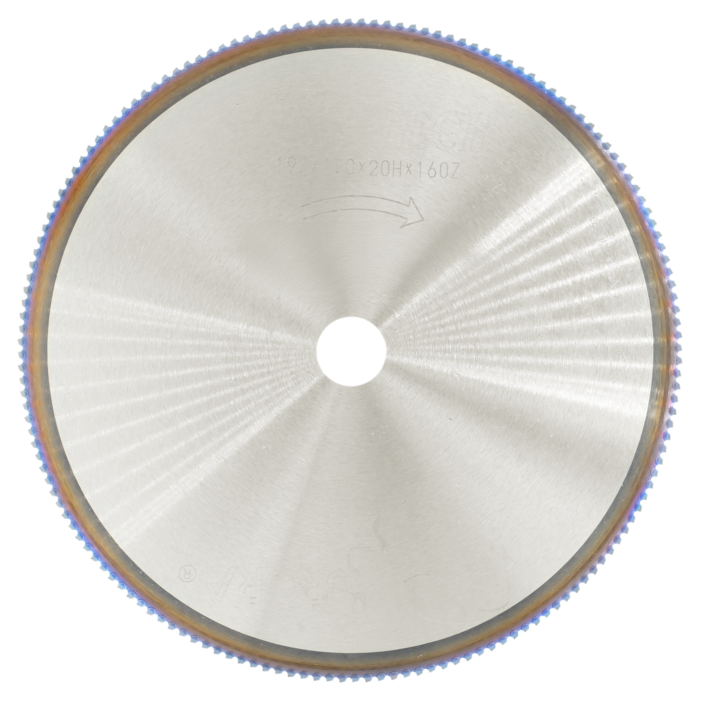 [DTP192160] DRYTECH® HM SÄGEBLATT 192 x 1.0 x 20H x 160Z für carbonfaserverstärkte Kunststoffe mit einer Wandstärke < 10 mm