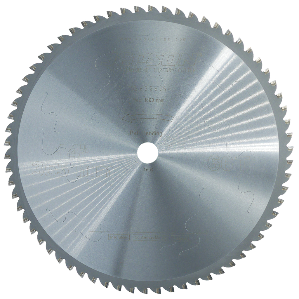 [600595] Drytech® HM-Sägeblatt ø 355 mm / 66Z für Stahl