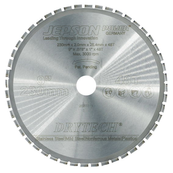 [72123060] Drytech® HM-Sägeblatt ø 230 mm / 60Z für Aluminium