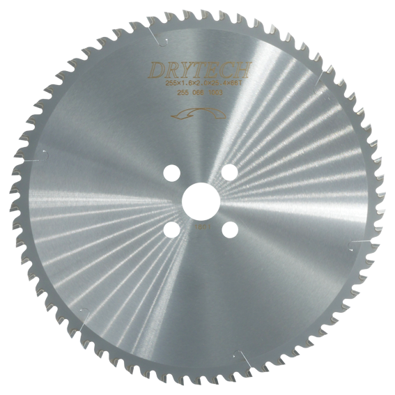 [600654] Drytech® HM-zaagblad  Ø 255 mm / 66T voor staal dun