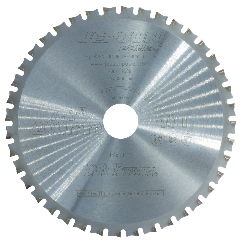 [72020040] Drytech® HM-Sägeblatt ø 200 mm / 40Z für Stahl