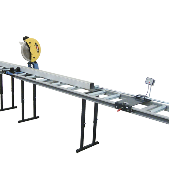 [609960D] Production unit - digital incl. material in- and output roller track 3m* and Premium Super Dry Cutter 9435 and saw blade 90T