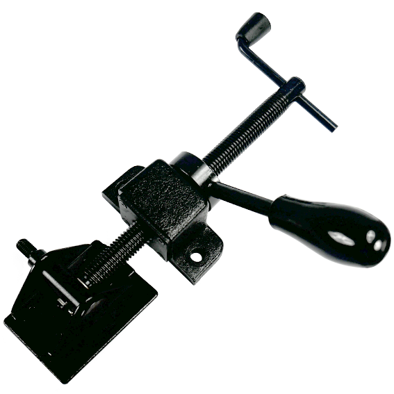 Tornillo de banco de liberación rápida para cortes en serie