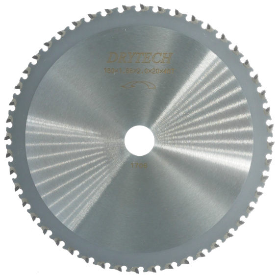 [72118048YS] Drytech® HM-Sägeblatt ø 180 mm / 48Z für Stahl & Inox 2,0 mm