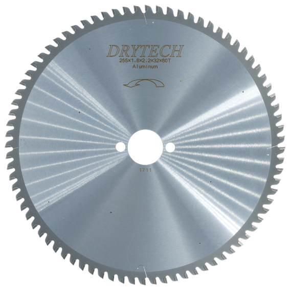 Drytech® HM-Sägeblatt ø 255 mm / 80Z für Aluminium