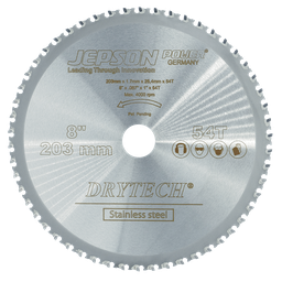 [72120354I] Lame carbure Drytech® ø 203 mm / 54D pour inox