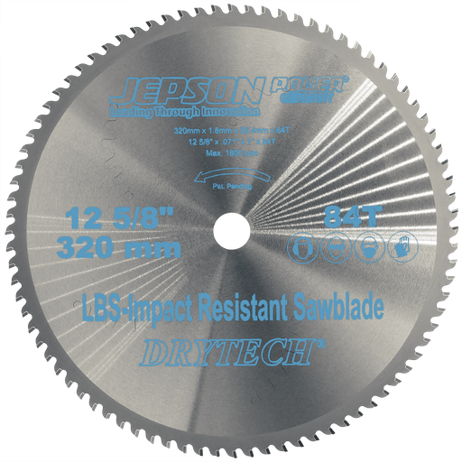 [608276ELBS] Drytech® HM-zaagblad LBS - schokbestendig Ø 320 mm / 84T voor staal - dun