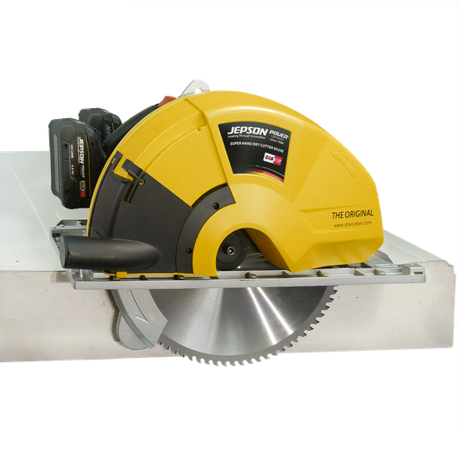 [608270E] Super Hand Dry Cutter 8320E 36V with Ø 320/84T saw blade, 2 batteries and 230V charger