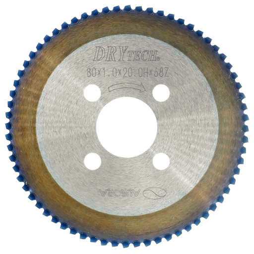[DTP08068] DRYTECH® HM SÄGEBLATT 80 x 1.0 x 20.0H x 68Z für carbonfaserverstärkte Kunststoffe mit einer Wandstärke < 10 mm