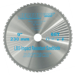 [72223060] 9'' Drytech® carbide tipped saw blade LBS impact resistant ø 230 mm / 60T for steel (thin walled)