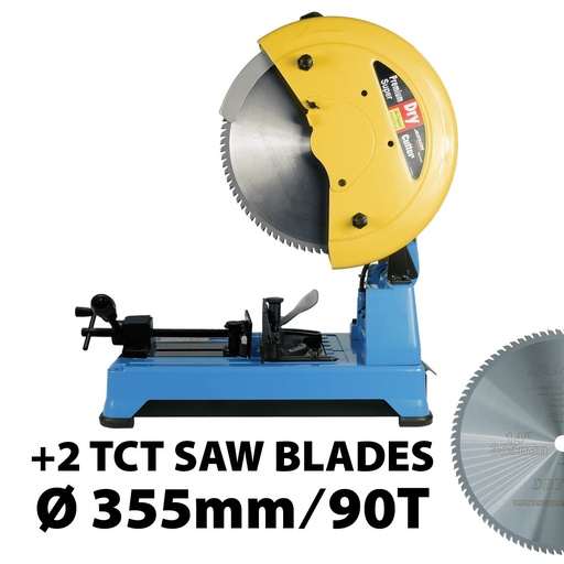 [600562T3] PROMO: Premium Super Dry Cutter 9435 T3 met 2 zaagbladen Ø 355/90T